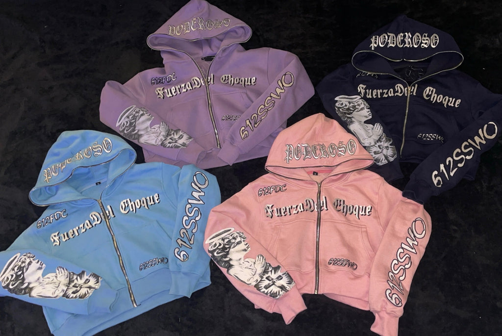 FuerzaDel Choque Fullzip Hoodie Womens