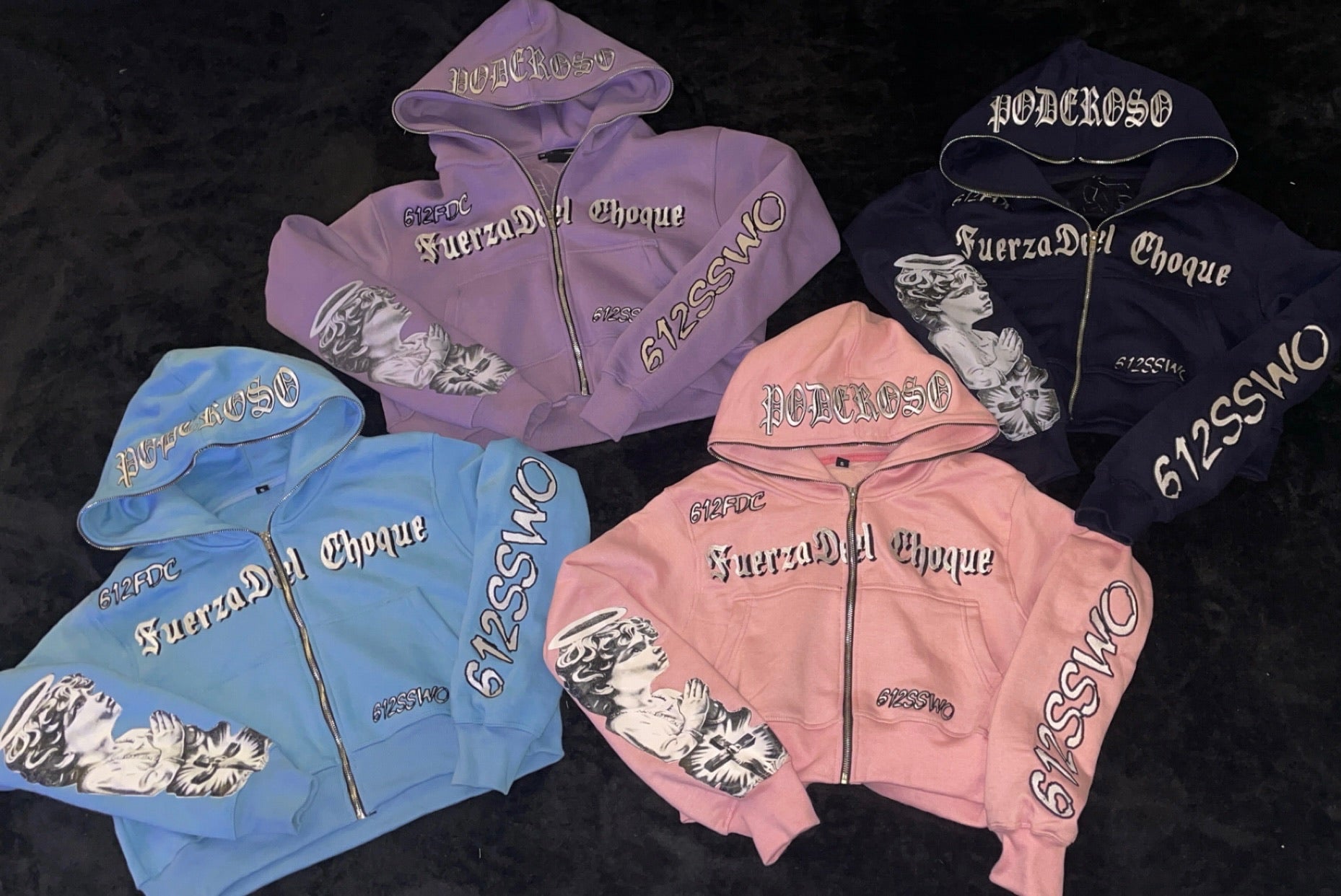 FuerzaDel Choque Fullzip Hoodie Womens