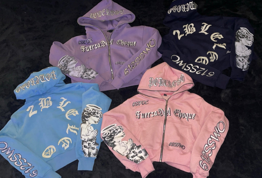 FuerzaDel Choque Fullzip Hoodie Womens