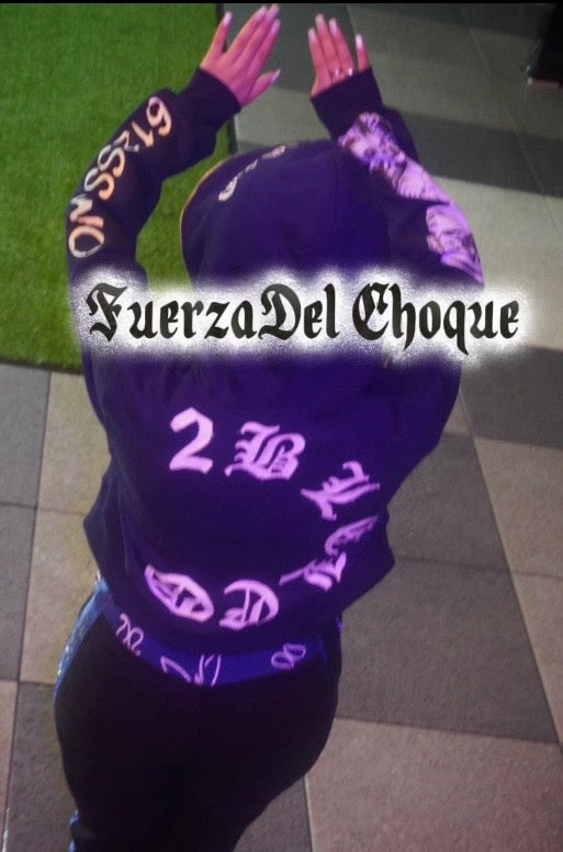 FuerzaDel Choque Fullzip Hoodie Womens