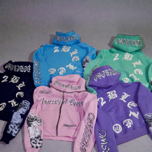 FuerzaDel Choque Fullzip Hoodie Womens